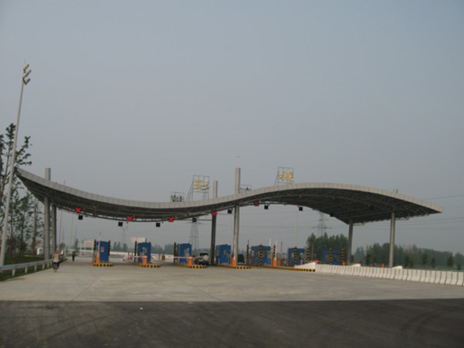 霍州收费站网架工程